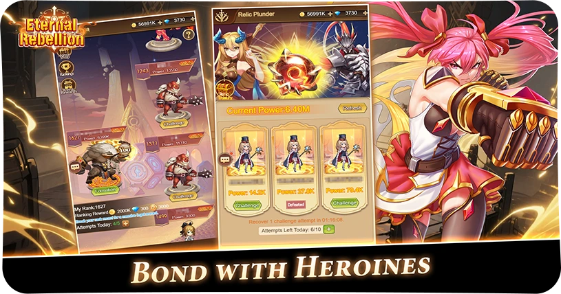 Bond with Heroines